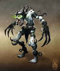 Might & Magic: Heroes 6 Grave Ghoul is the upgraded Ghoul Necropolis artwork